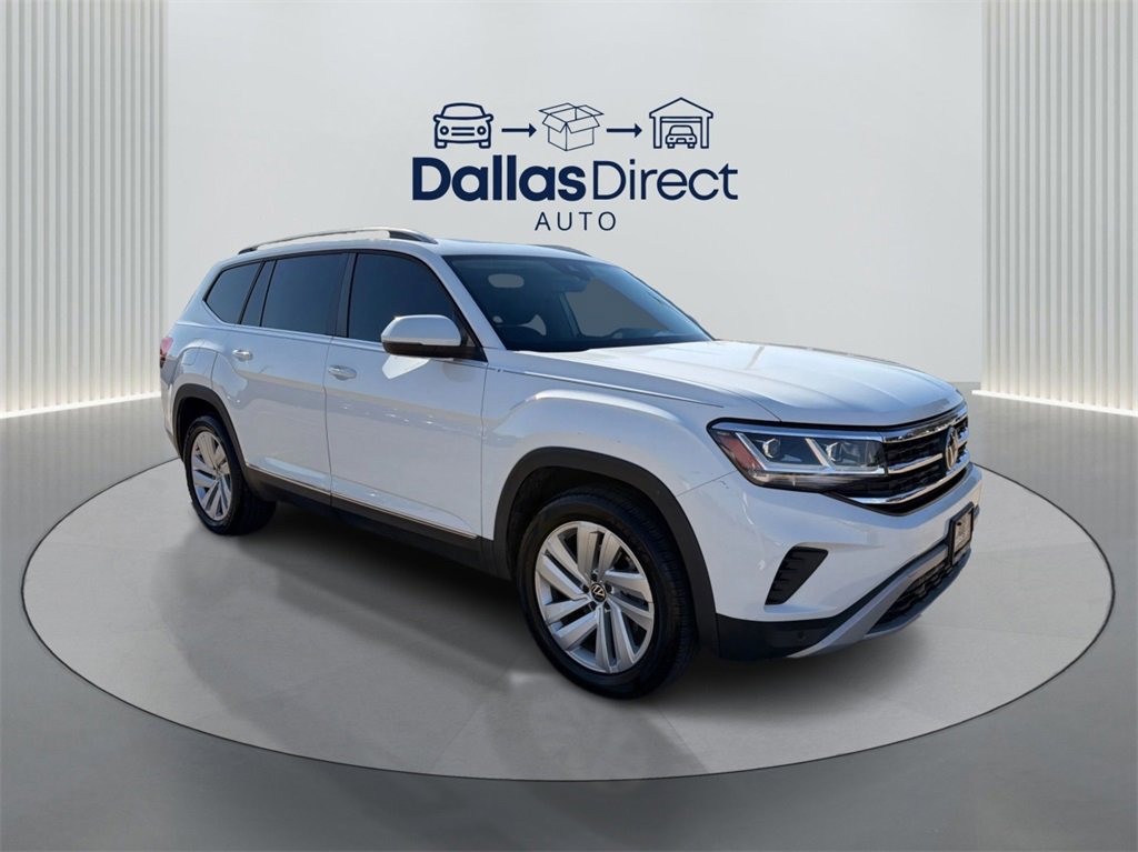 Used 2021 Volkswagen Atlas SEL w/ MDO Package (Bench Seat)