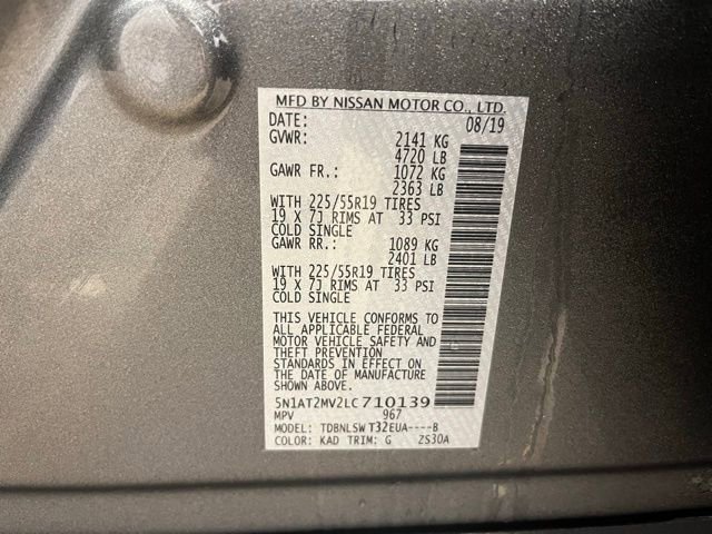 Used 2020 Nissan Rogue SL w/ Premium Package image 27