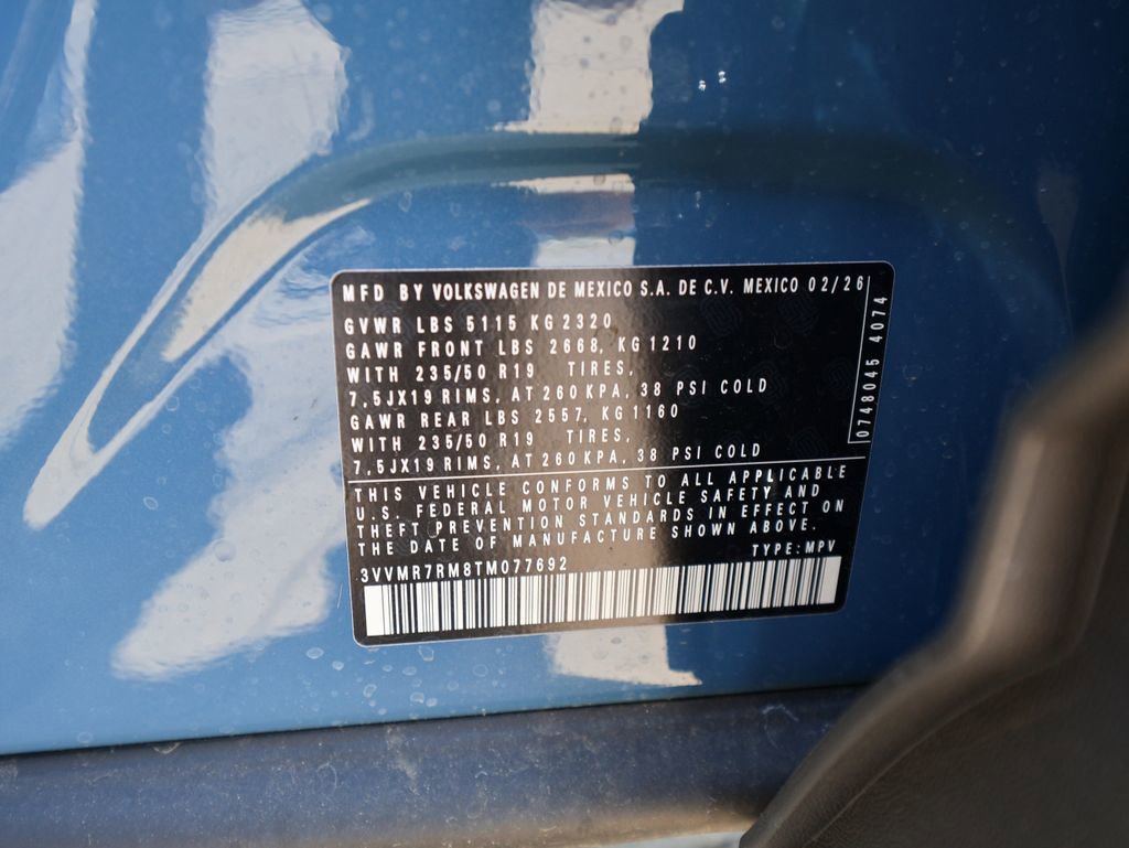 New 2026 Volkswagen Tiguan SE AWD/4WD image 32