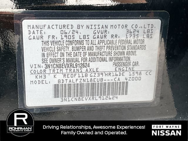 Used 2024 Nissan Versa SV FWD image 38