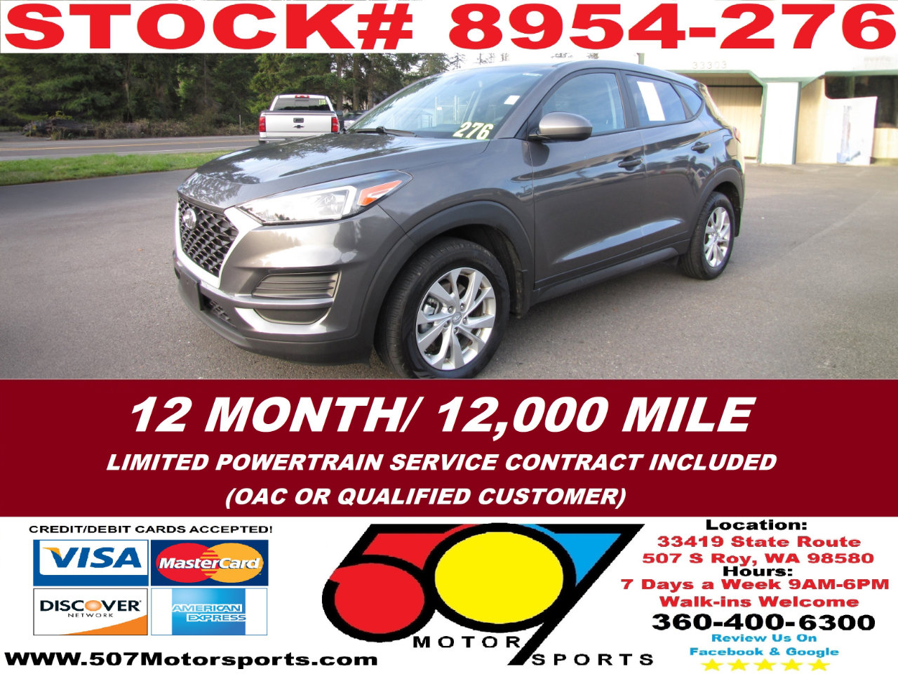 Used 2020 Hyundai Tucson SE image 1