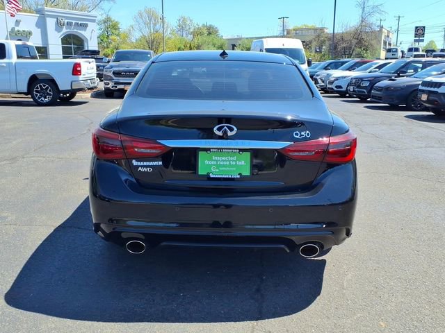 Used 2022 INFINITI Q50 Luxe w/ Cargo Package AWD/4WD image 6