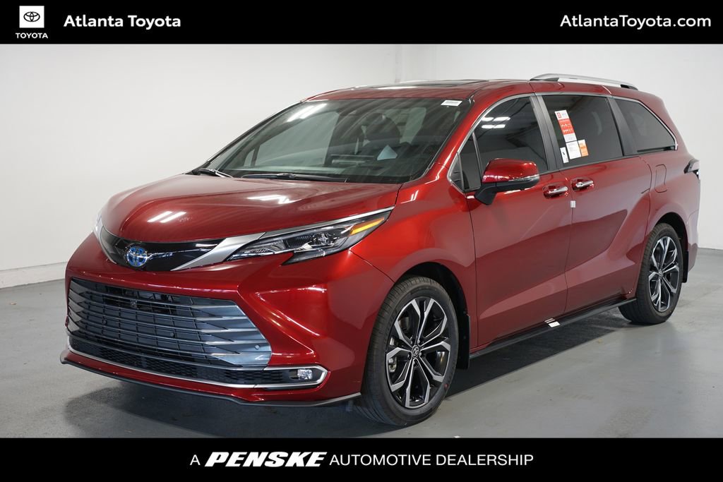 New 2025 Toyota Sienna Platinum