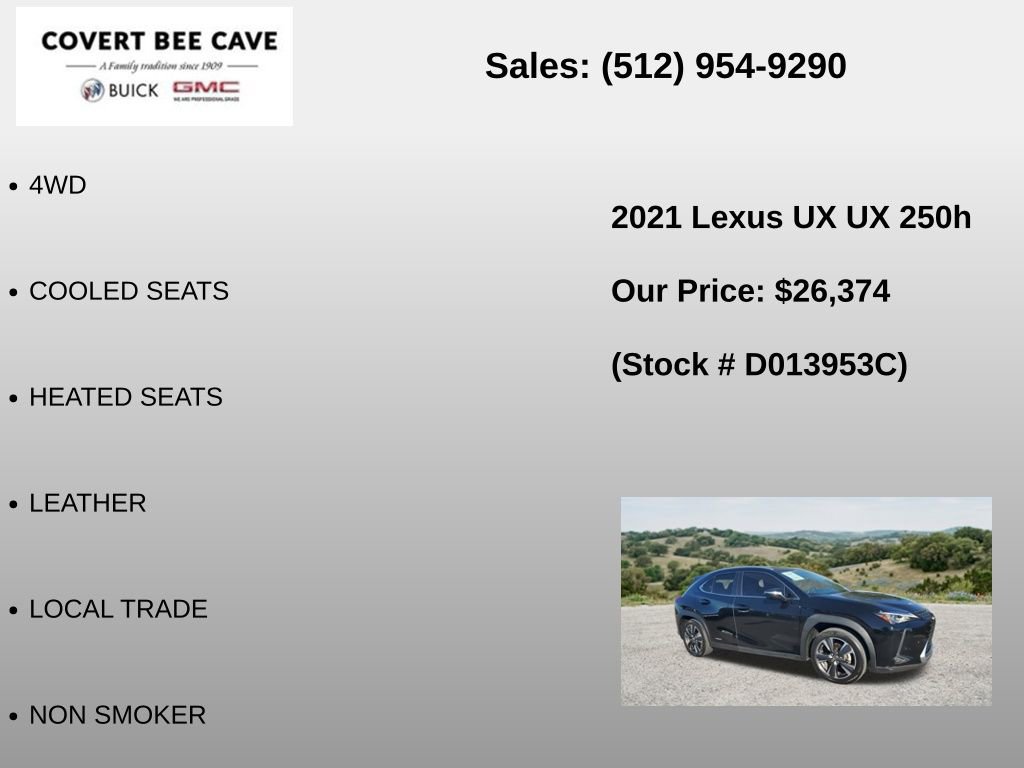 Used 2021 Lexus UX 250h AWD/4WD image 6