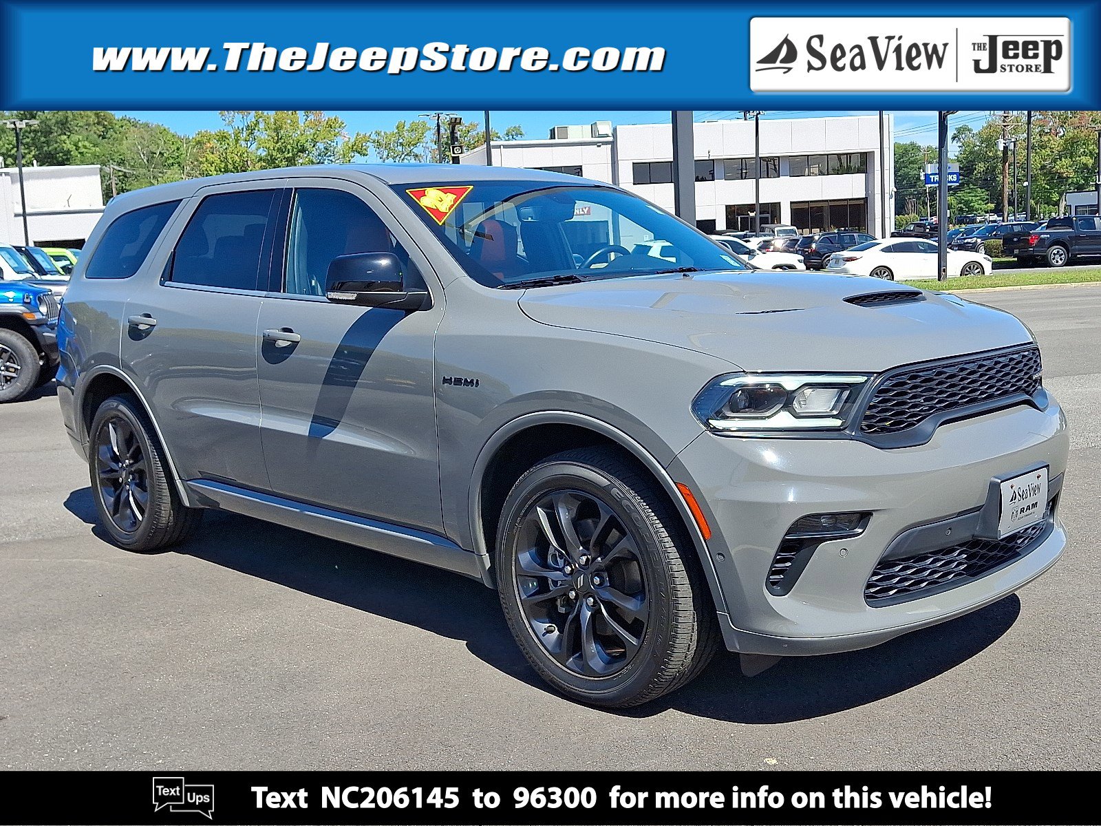 Certified 2022 Dodge Durango R/T w/ Blacktop Package