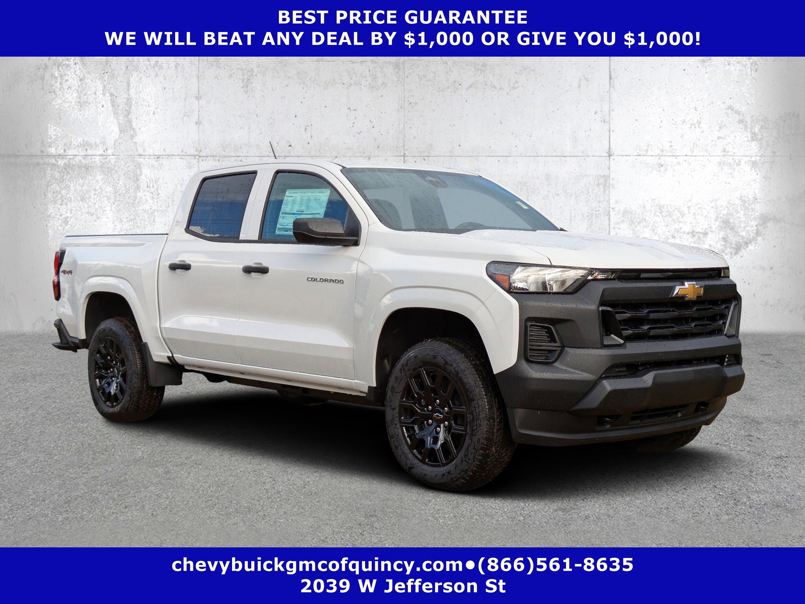 New 2026 Chevrolet Colorado W/T w/ WT Custom Package AWD/4WD image 1