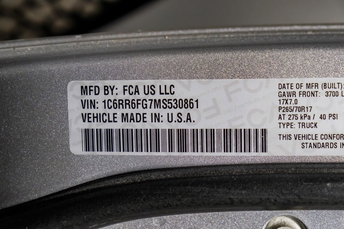 Used 2021 RAM 1500 Tradesman w/ Chrome Plus Package image 55