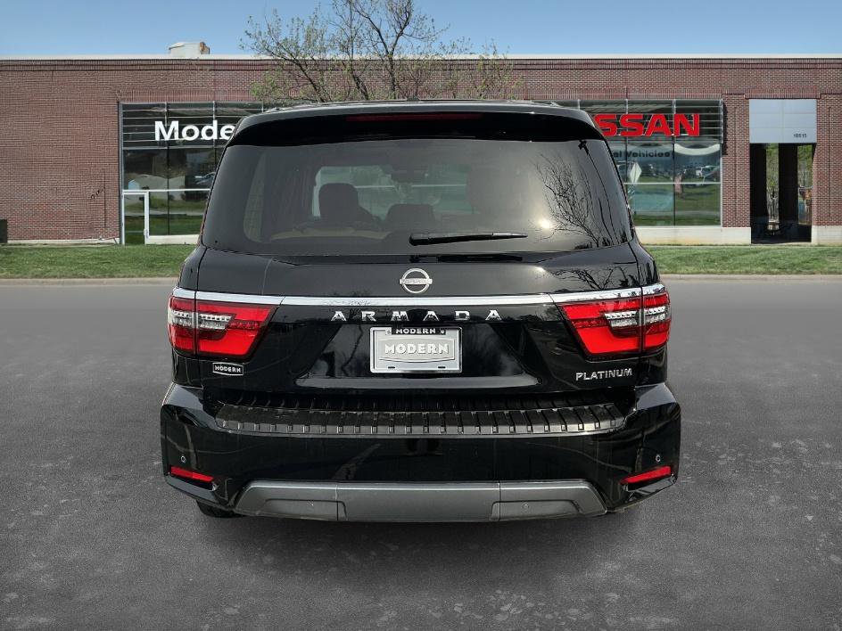 Certified 2024 Nissan Armada Platinum w/ Captain's Chairs Package image 2