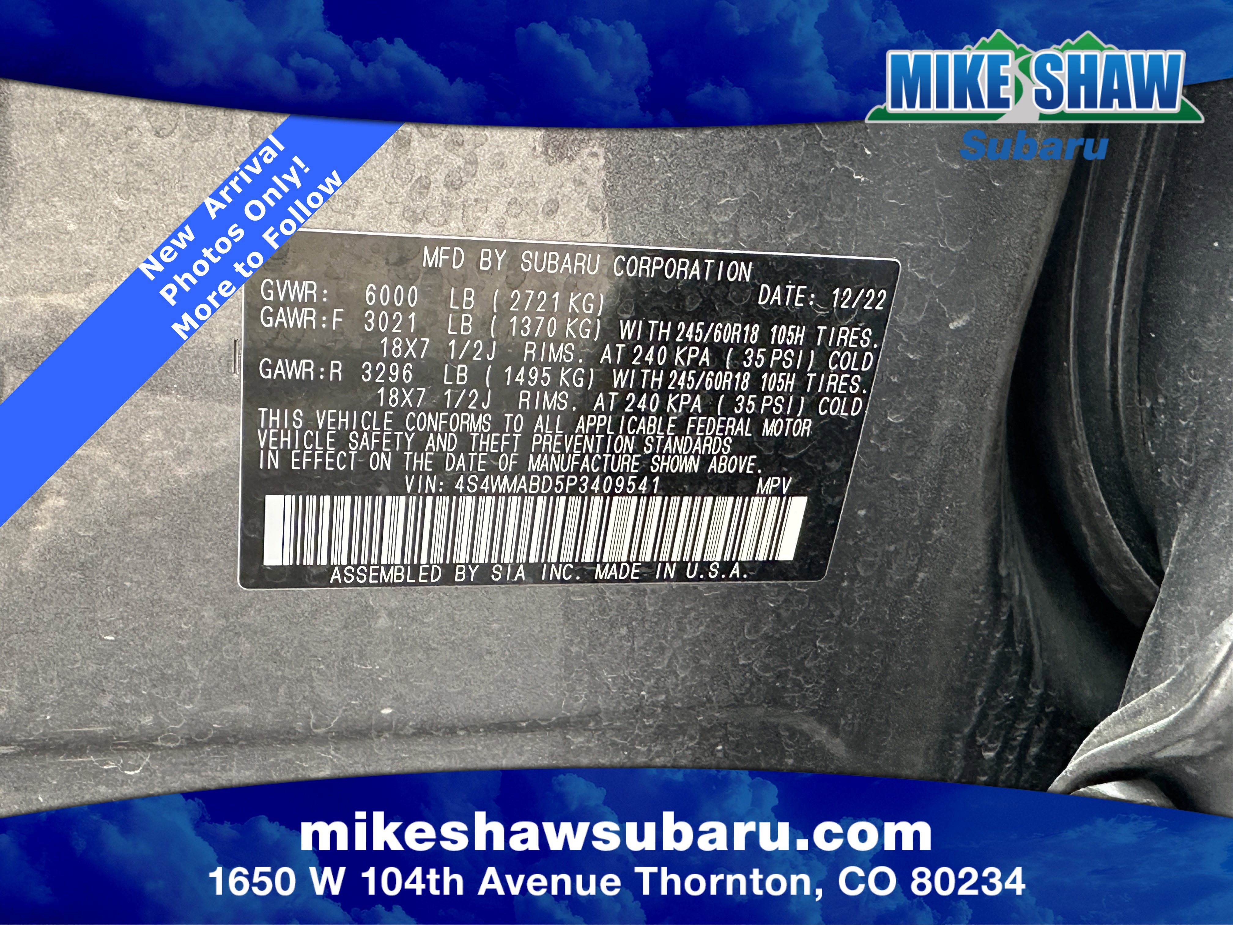 Certified 2023 Subaru Ascent Premium image 16