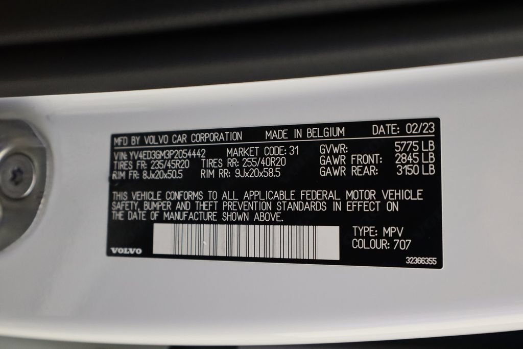 Used 2023 Volvo C40 P8 Recharge Ultimate w/ Protection Package Premier AWD/4WD image 38