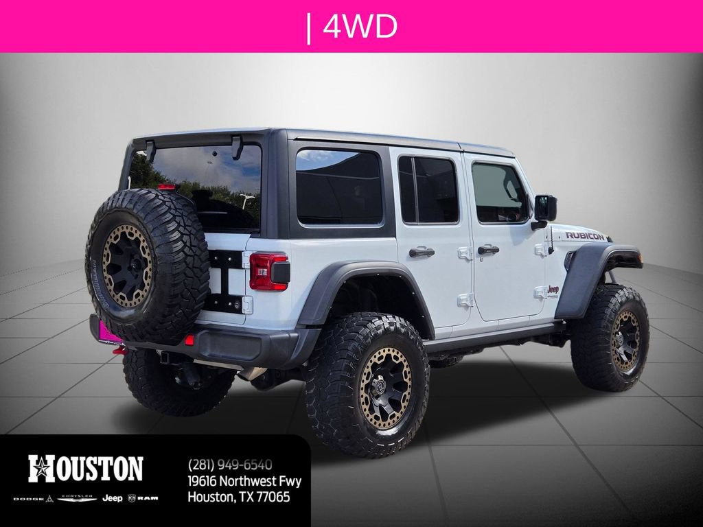 Used 2022 Jeep Wrangler Unlimited Rubicon w/ LED Lighting Group AWD/4WD image 4