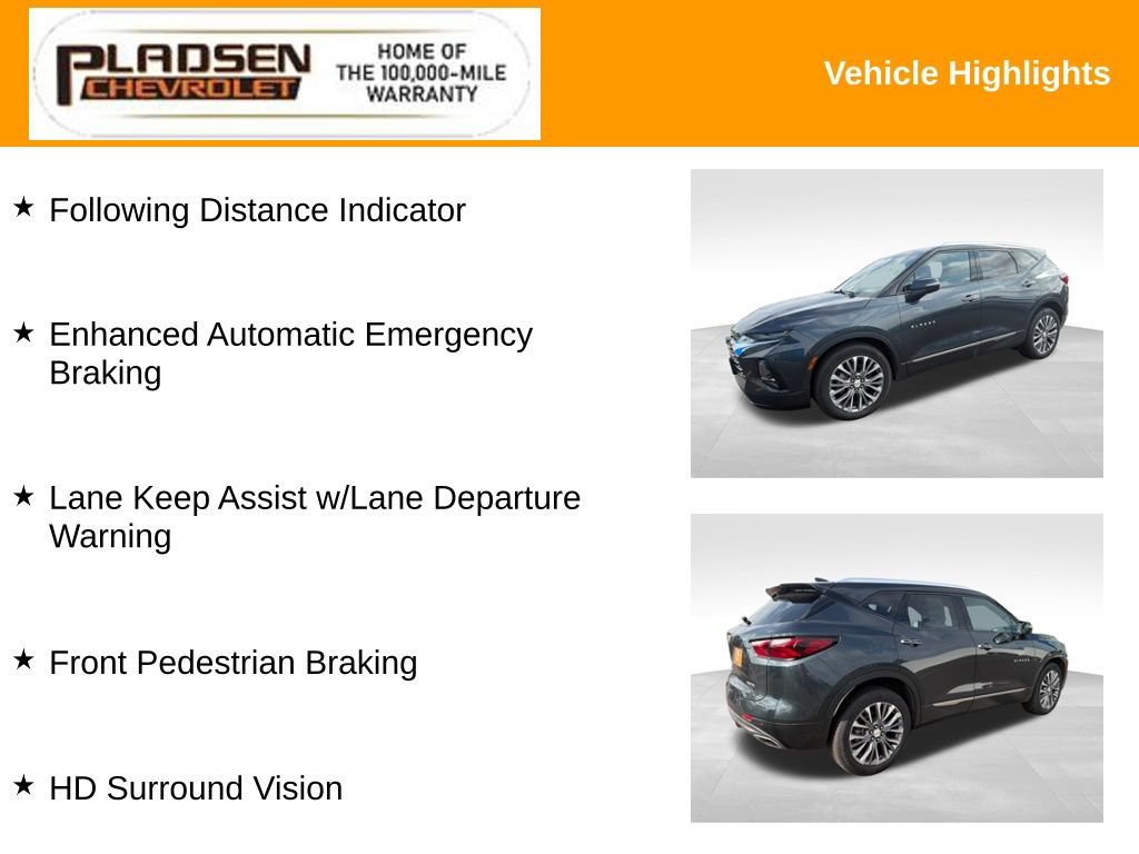 Used 2020 Chevrolet Blazer Premier w/ Driver Confidence II Package AWD/4WD image 19