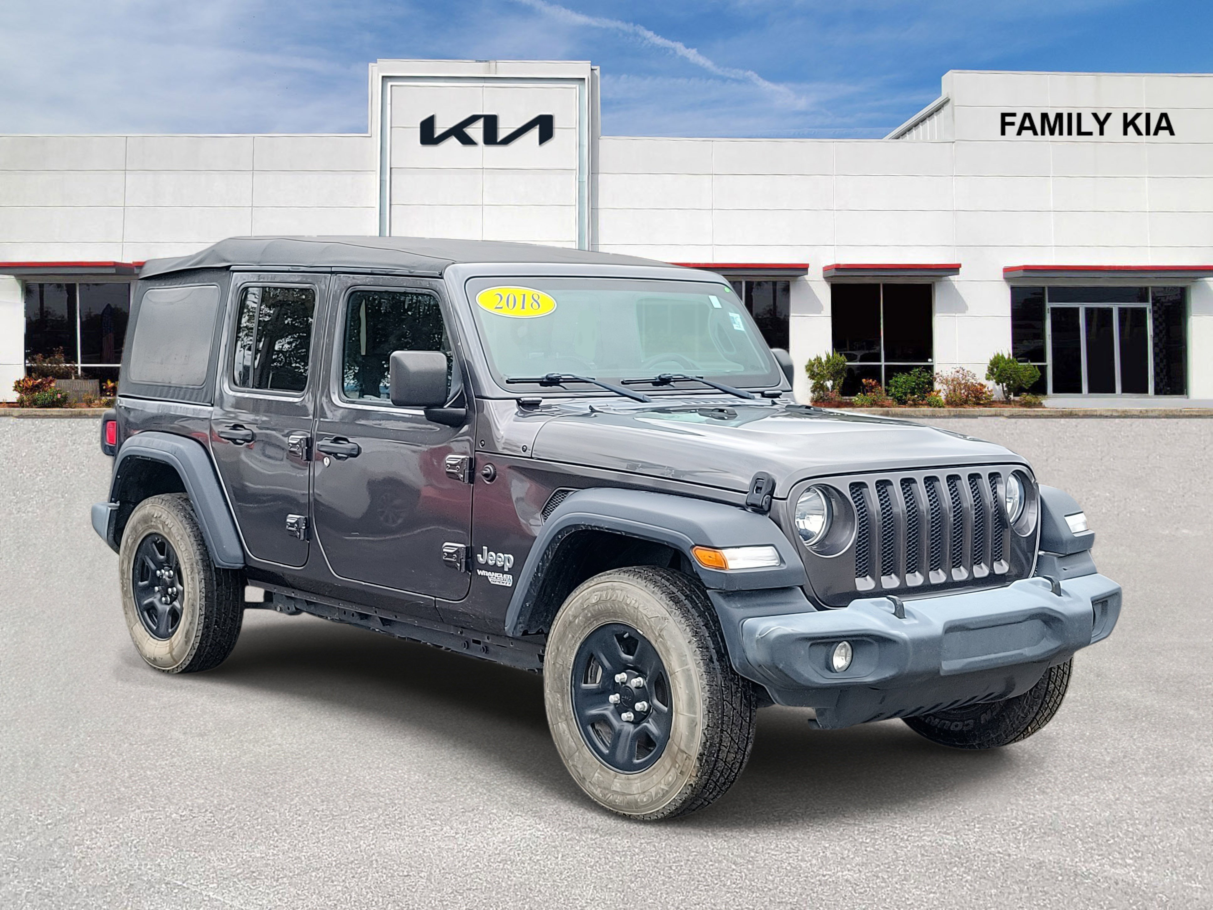 Used 2018 Jeep Wrangler Unlimited Sport