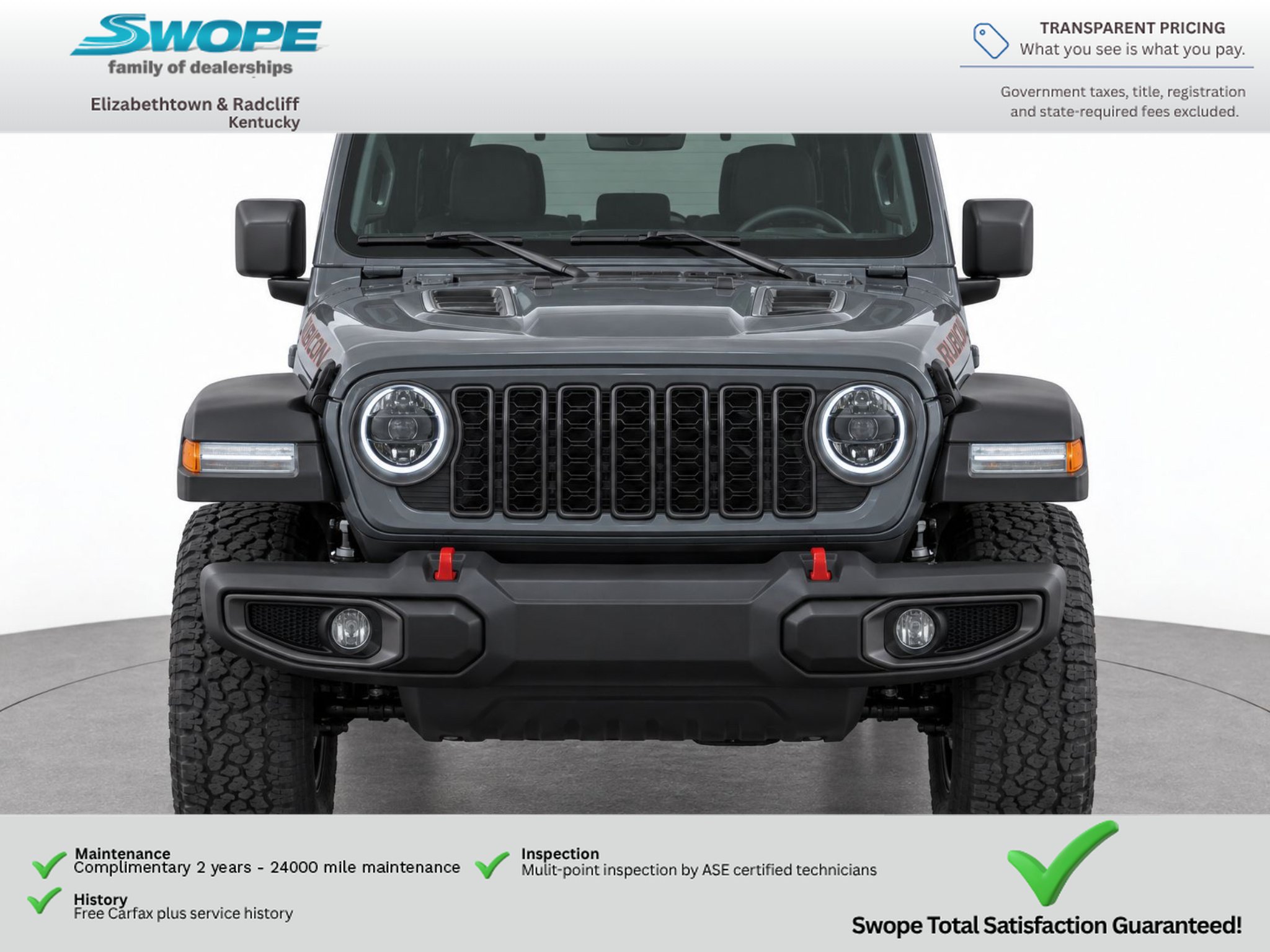 Used 2024 Jeep Wrangler Unlimited Rubicon w/ Convenience Group AWD/4WD image 2