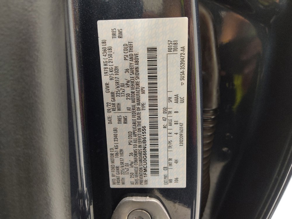 Used 2022 Ford Escape SE FWD image 33