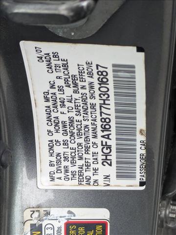 Used 2007 Honda Civic EX image 15
