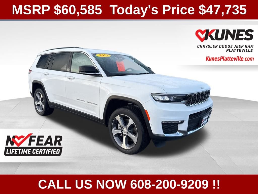 New 2025 Jeep Grand Cherokee L Limited w/ Luxury Tech Group II