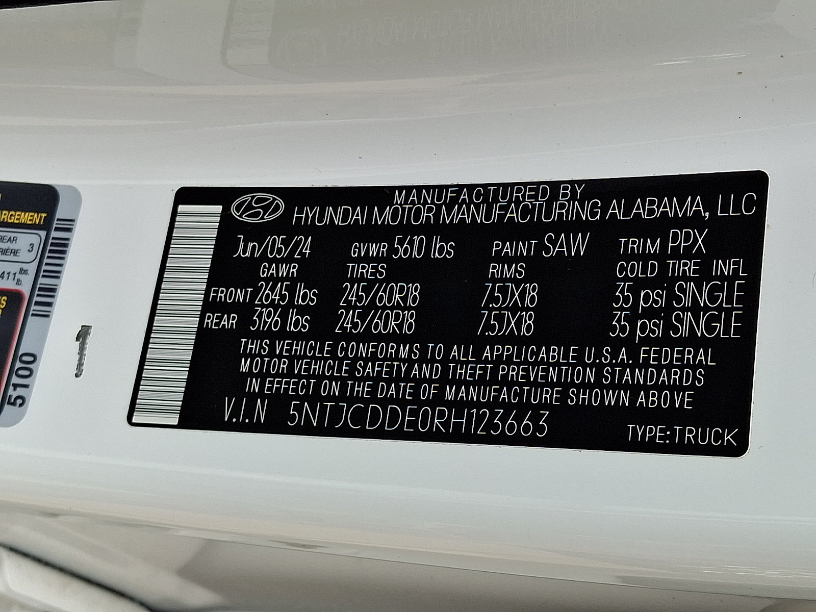 Used 2024 Hyundai Santa Cruz SEL w/ Activity Package AWD/4WD image 27