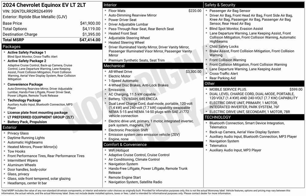 Used 2024 Chevrolet Equinox EV LT image 4