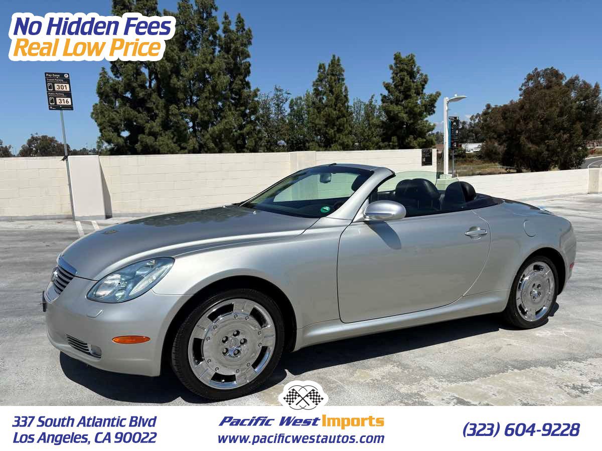 Used 2002 Lexus SC 430 Convertible