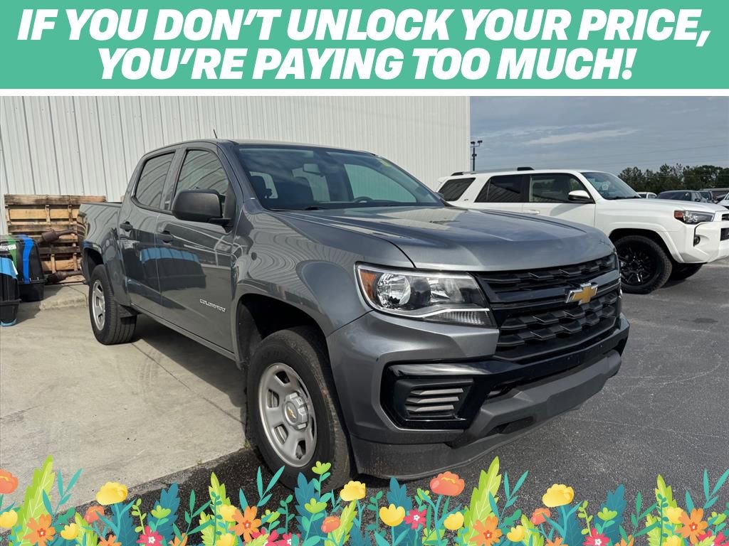 Used 2022 Chevrolet Colorado W/T w/ WT Convenience Package RWD image 1