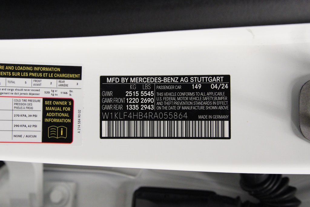 Certified 2024 Mercedes-Benz E 350 4MATIC Sedan image 26