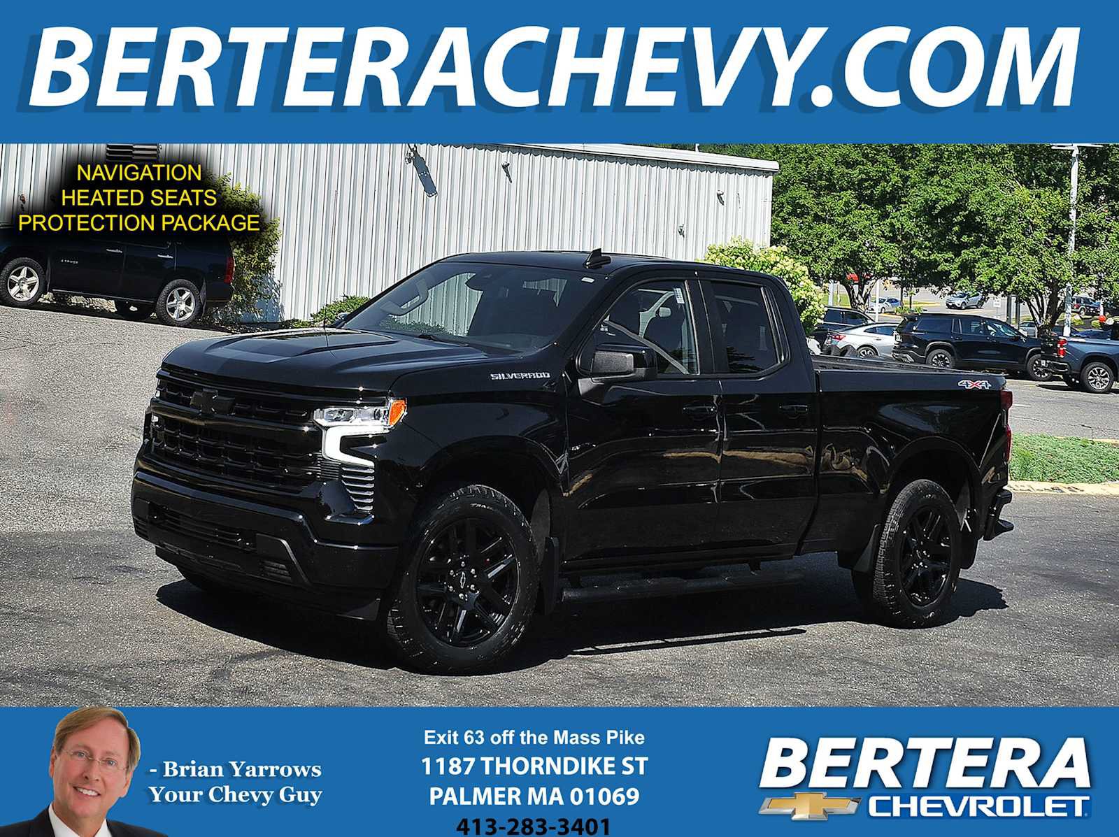 Used 2024 Chevrolet Silverado 1500 RST w/ Protection Package AWD/4WD image 1