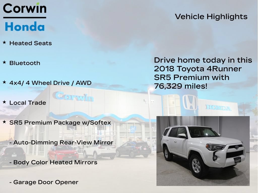 Used 2018 Toyota 4Runner SR5 Premium AWD/4WD image 6
