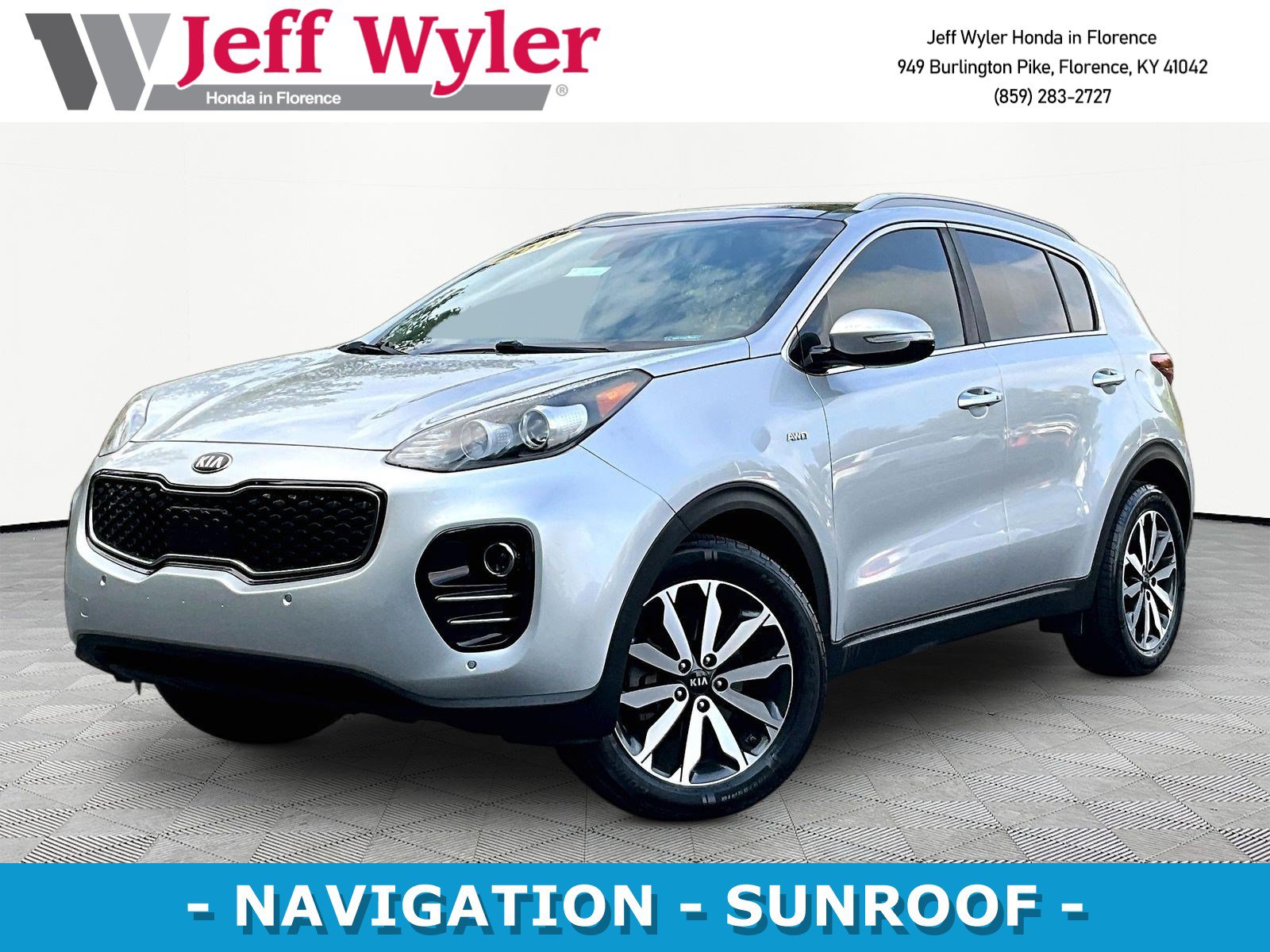 Used 2017 Kia Sportage EX w/ EX Technology Package AWD/4WD image 1