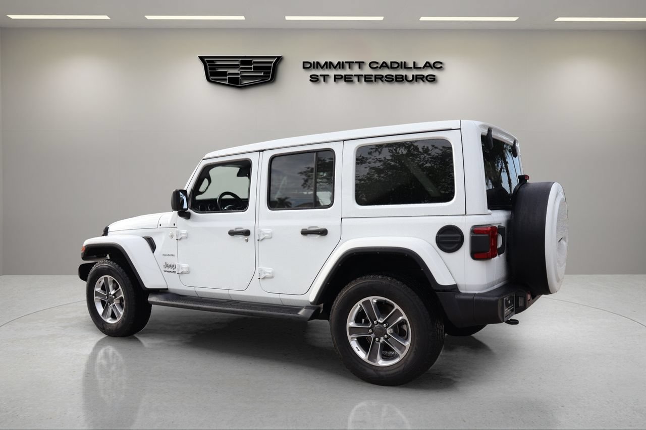 Used 2021 Jeep Wrangler Unlimited Sahara AWD/4WD image 3