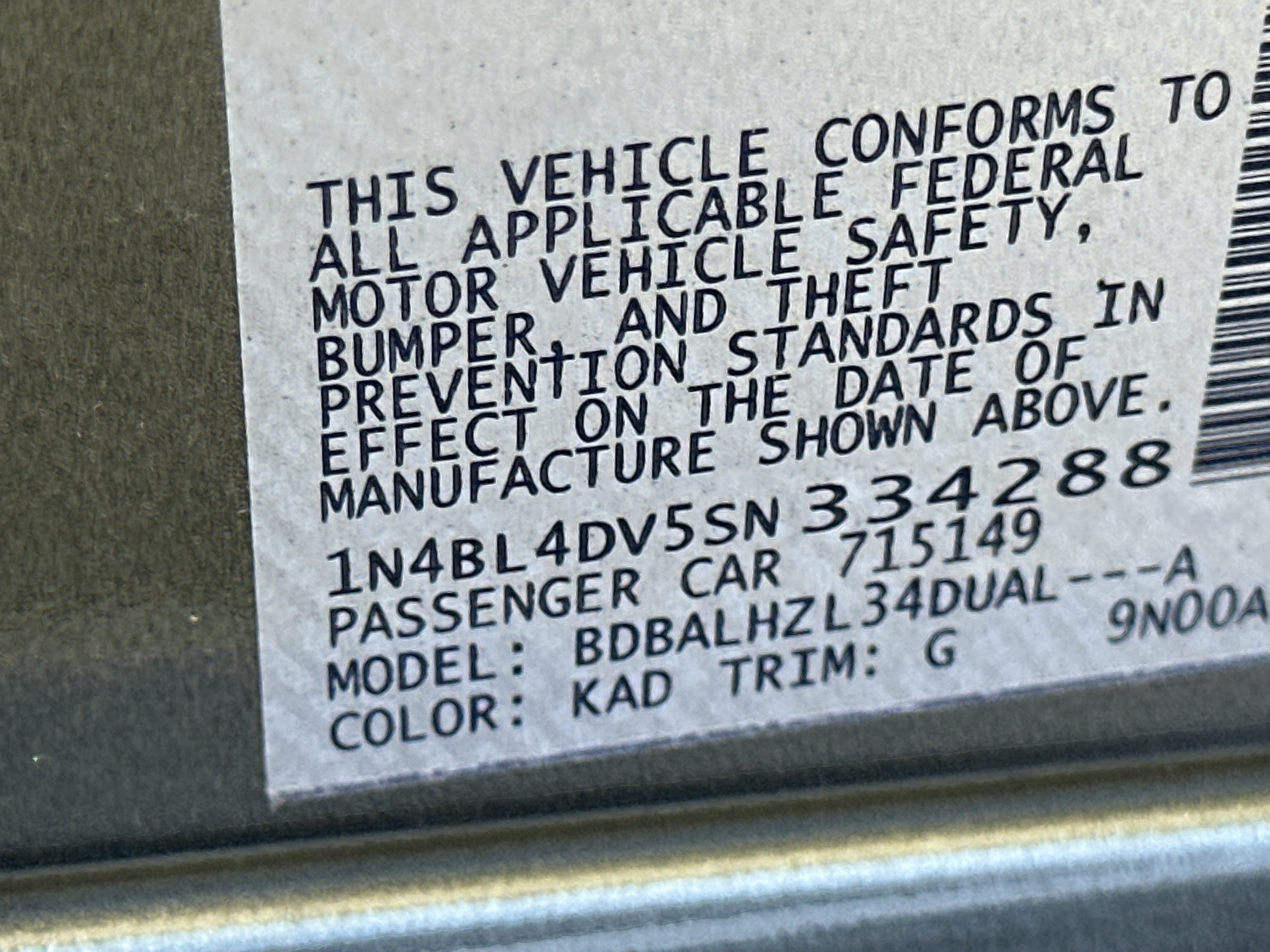 Used 2025 Nissan Altima 2.5 SV w/ SV Special Edition Package FWD image 32