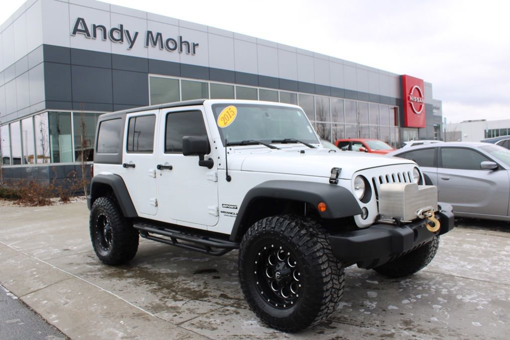 Used 2015 Jeep Wrangler Unlimited Sport w/ Quick Order Package 24S