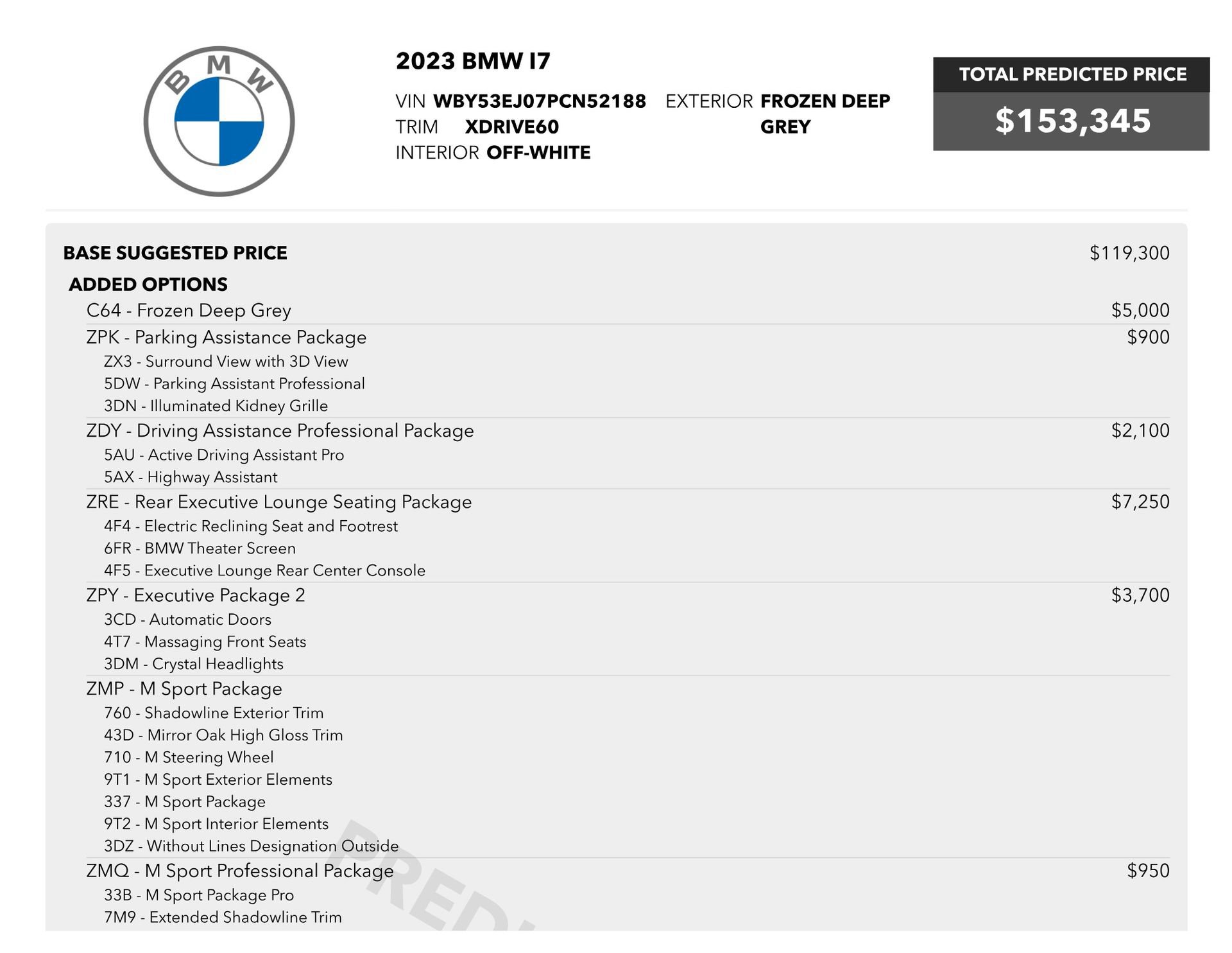 Used 2023 BMW i7 xDrive60 AWD/4WD image 79