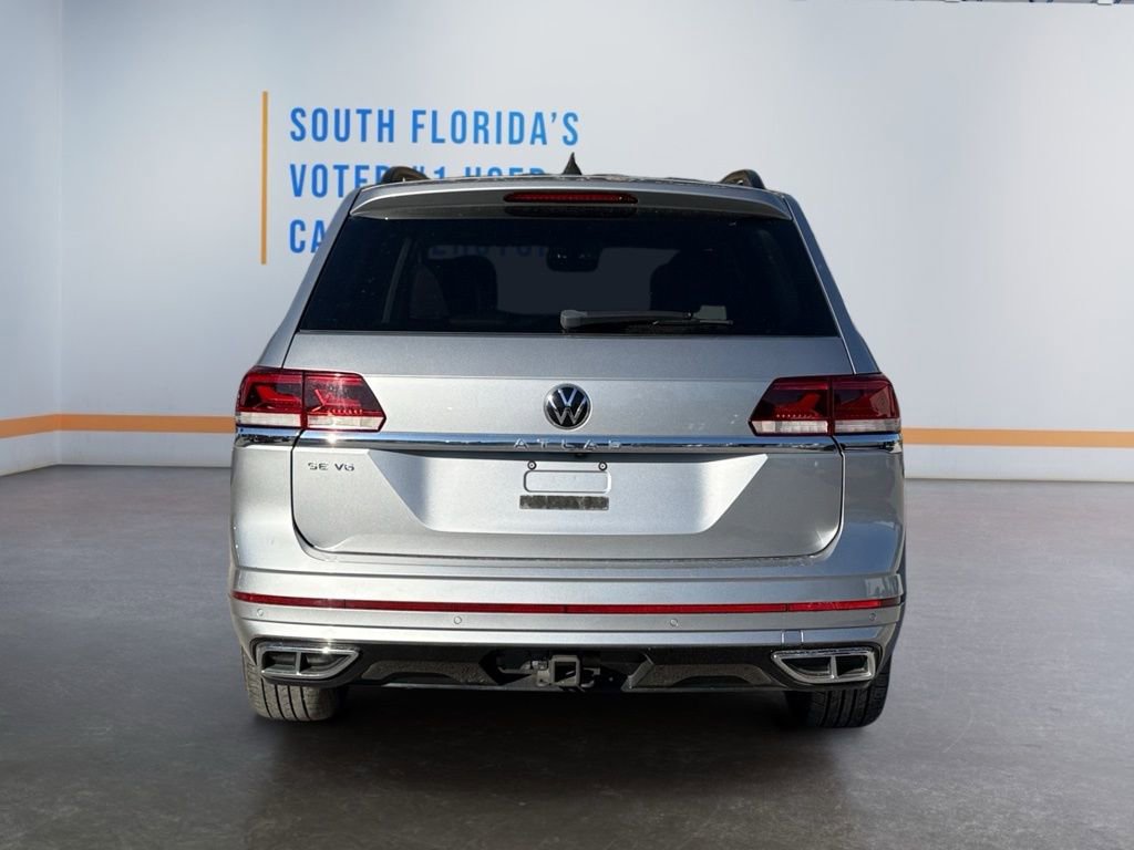 Used 2021 Volkswagen Atlas SE w/ Panoramic Sunroof Package FWD image 5