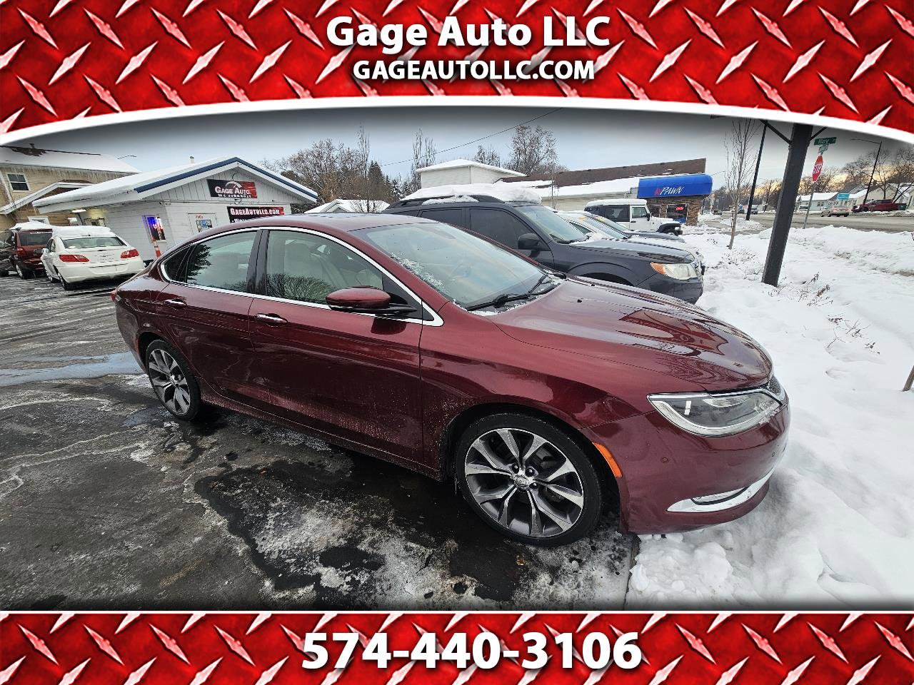 Used 2015 Chrysler 200 C w/ Navigation & Sound Group I