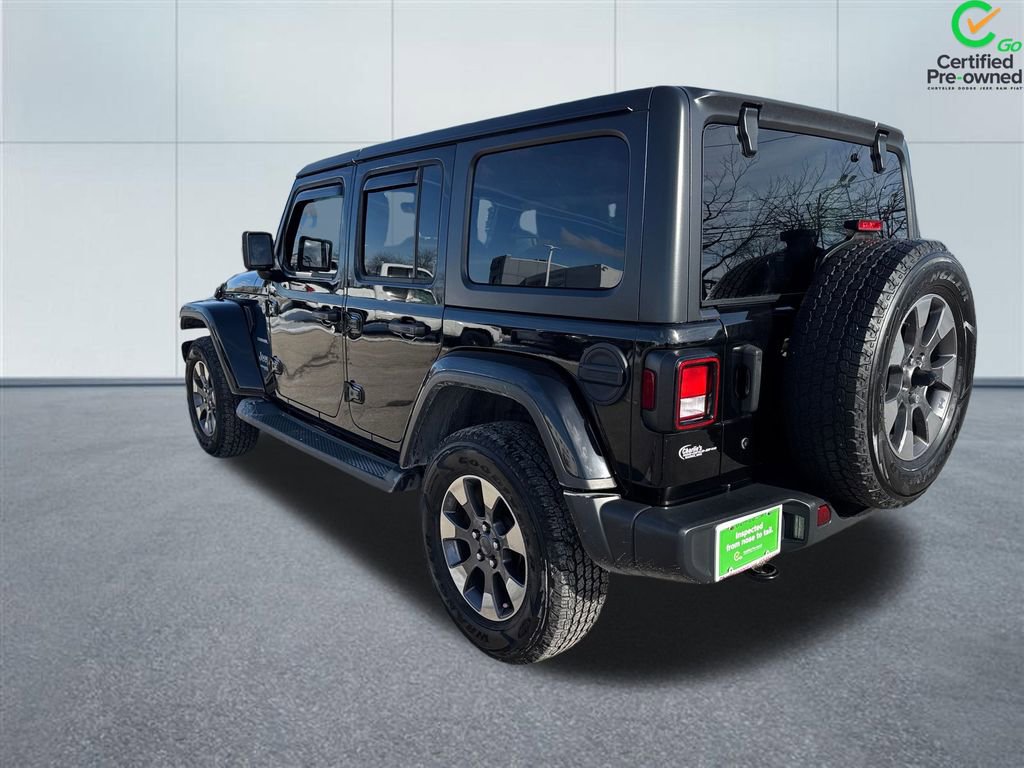 Certified 2018 Jeep Wrangler Unlimited Sahara image 3