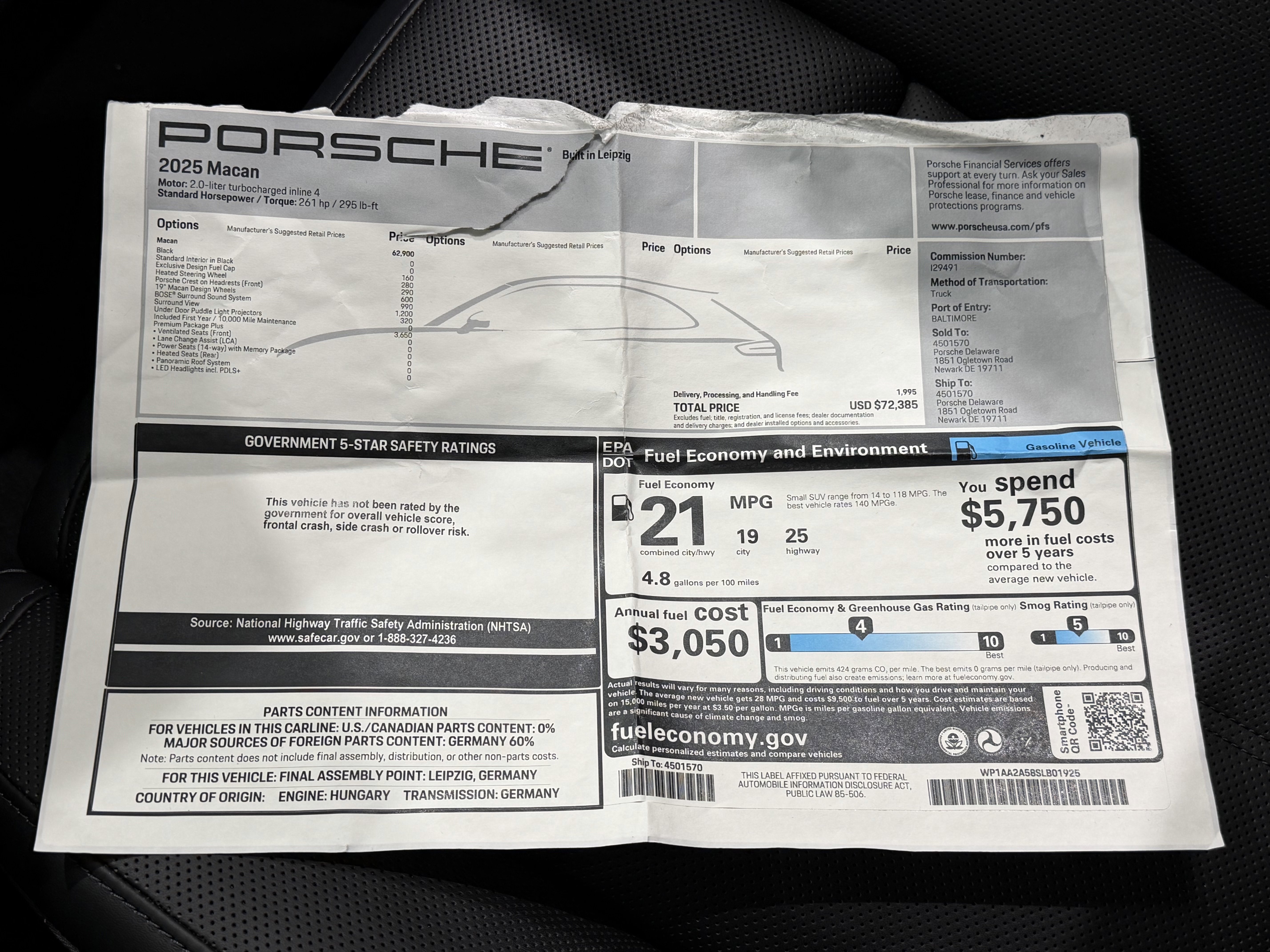 Certified 2025 Porsche Macan image 57