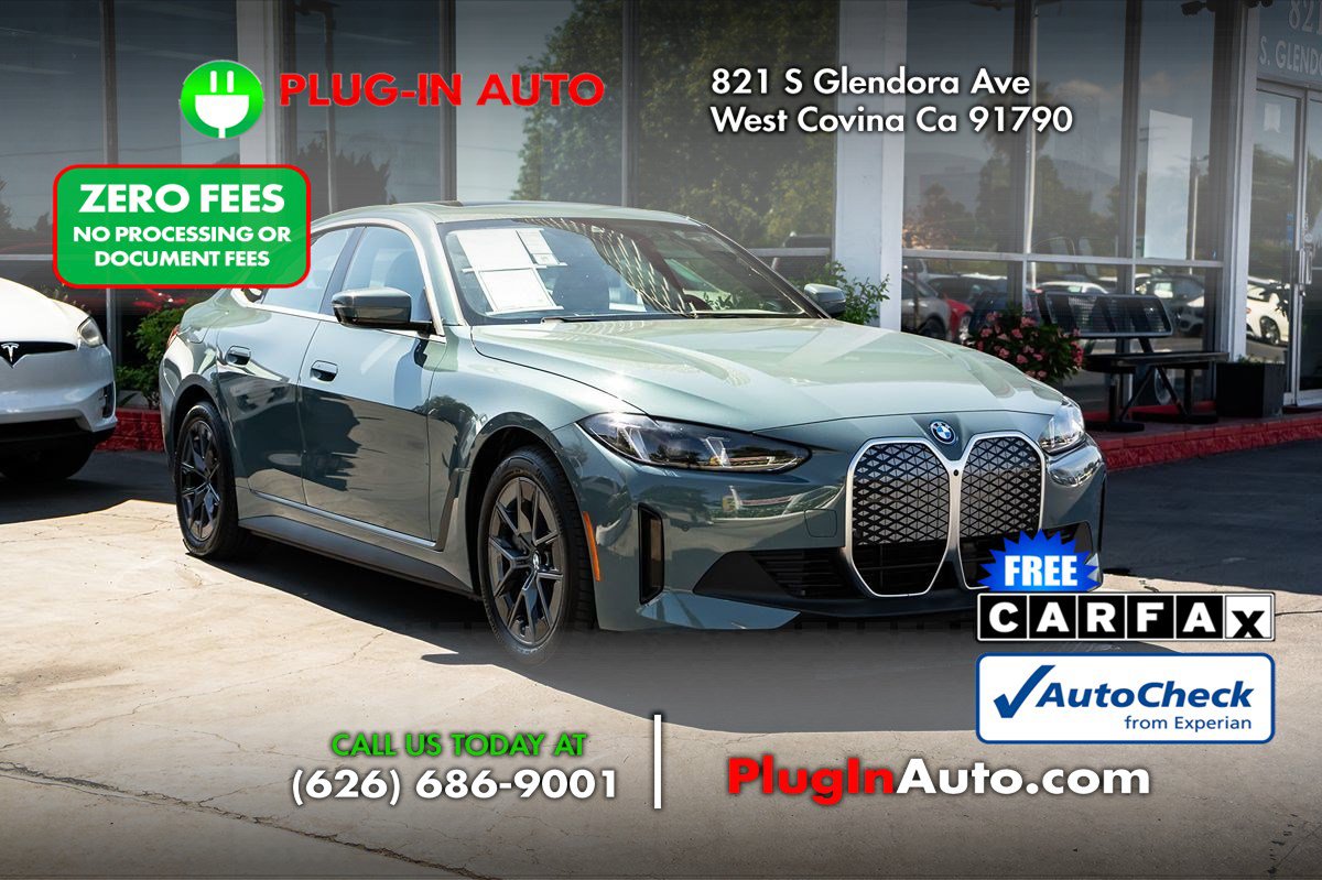Used 2025 BMW i4 eDrive40 w/ M Sport Package RWD image 3
