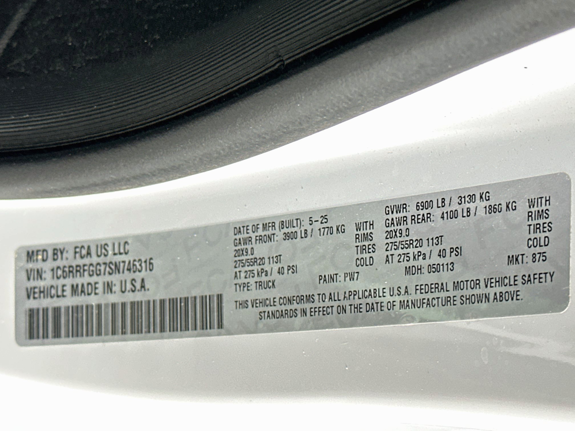 Used 2025 RAM 1500 Tradesman AWD/4WD image 12