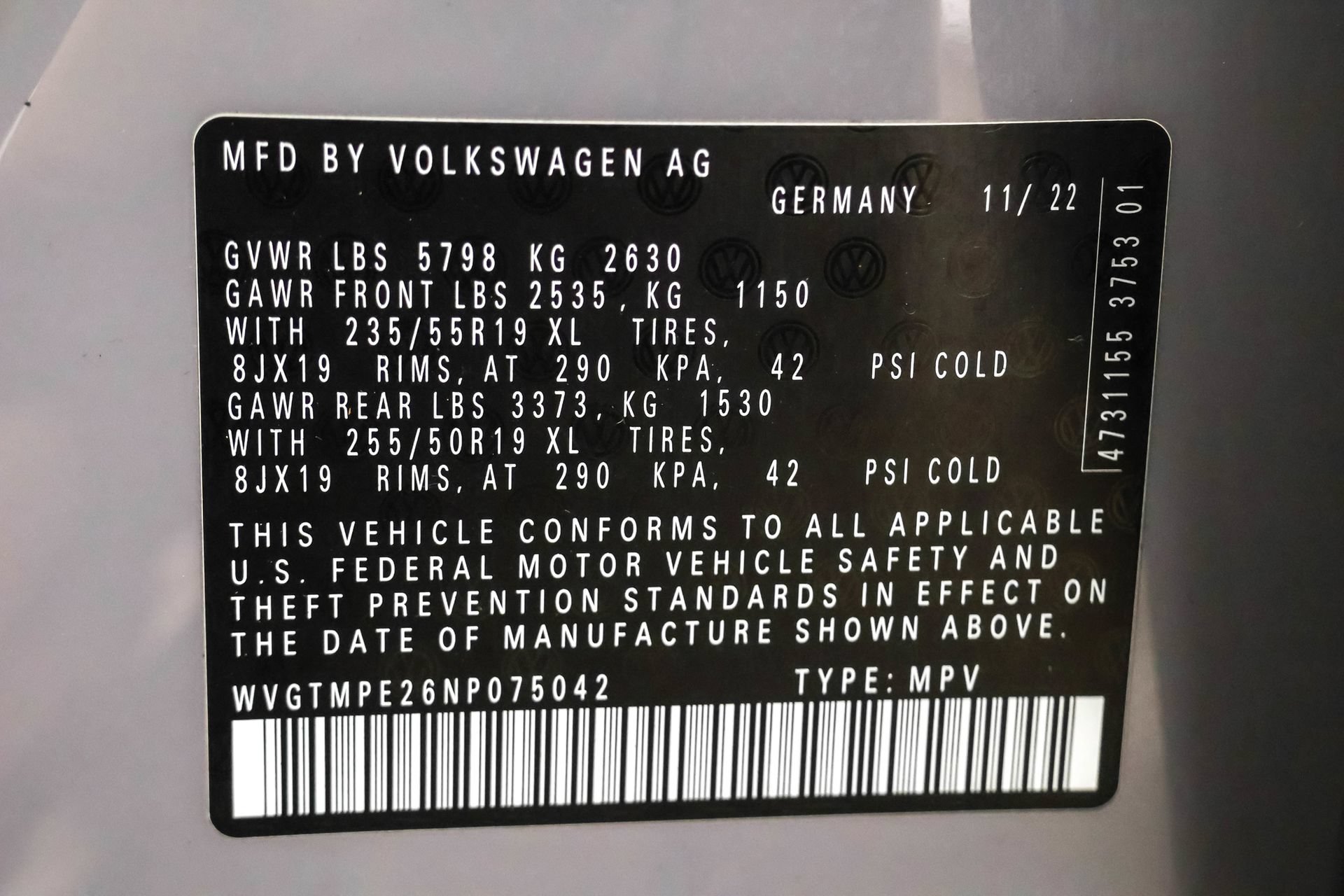 Certified 2022 Volkswagen ID.4 Pro S RWD image 51