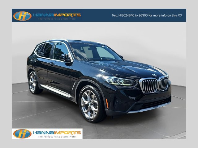 Used 2022 BMW X3 xDrive30i w/ Premium Package 2 AWD/4WD image 1