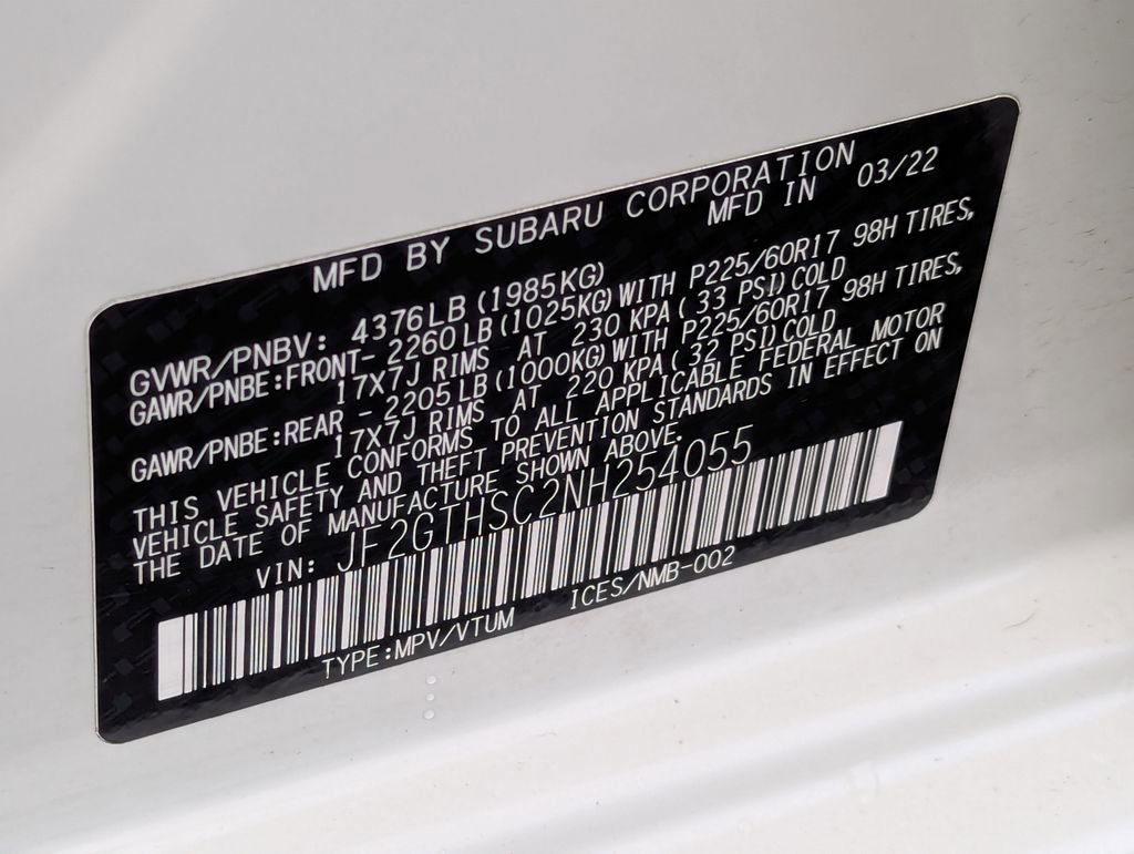 Used 2022 Subaru Crosstrek 2.5i Sport w/ Moonroof Package image 37