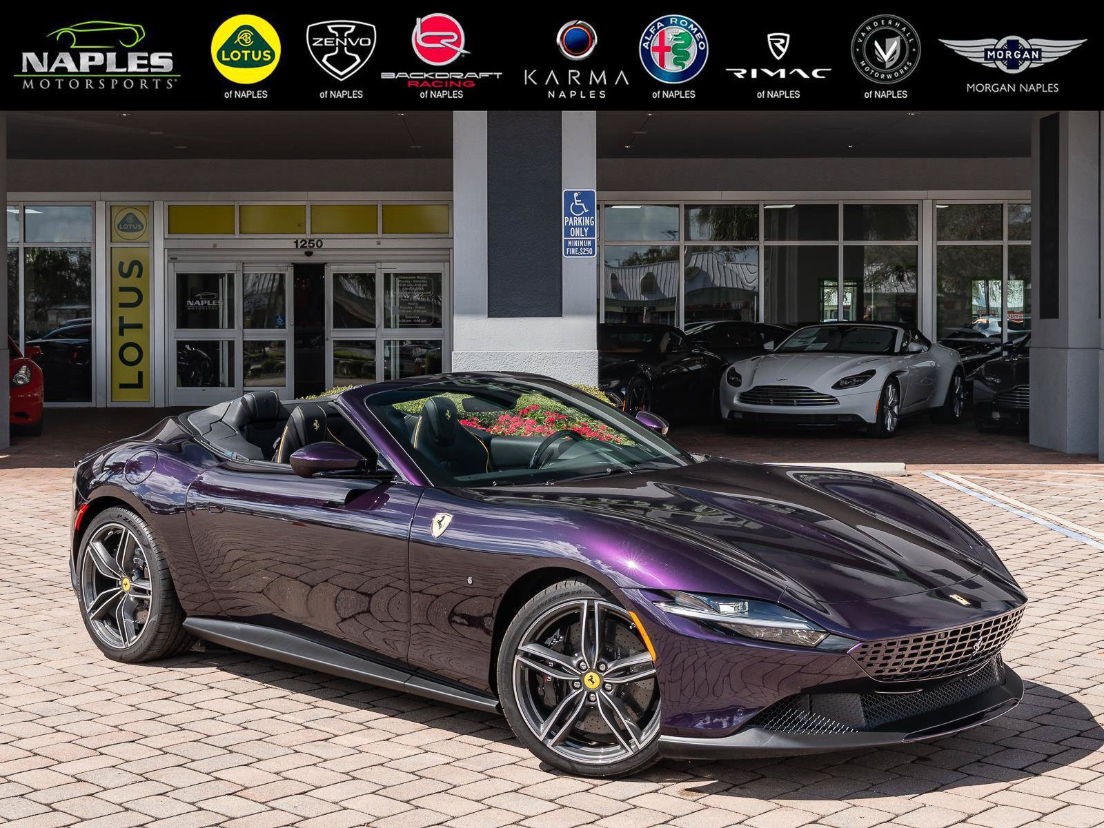 Used 2025 Ferrari Roma Spider RWD image 1