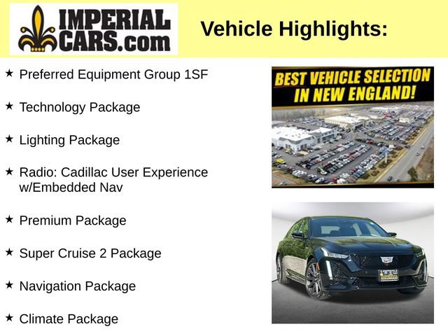 Used 2024 Cadillac CT5 V w/ Super Cruise 2 Package RWD image 8