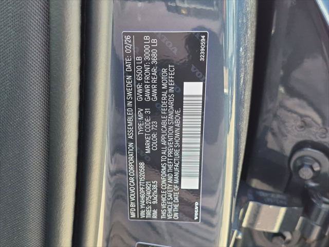 New 2026 Volvo XC90 T8 Ultra w/ Protection Package Premier AWD/4WD image 15
