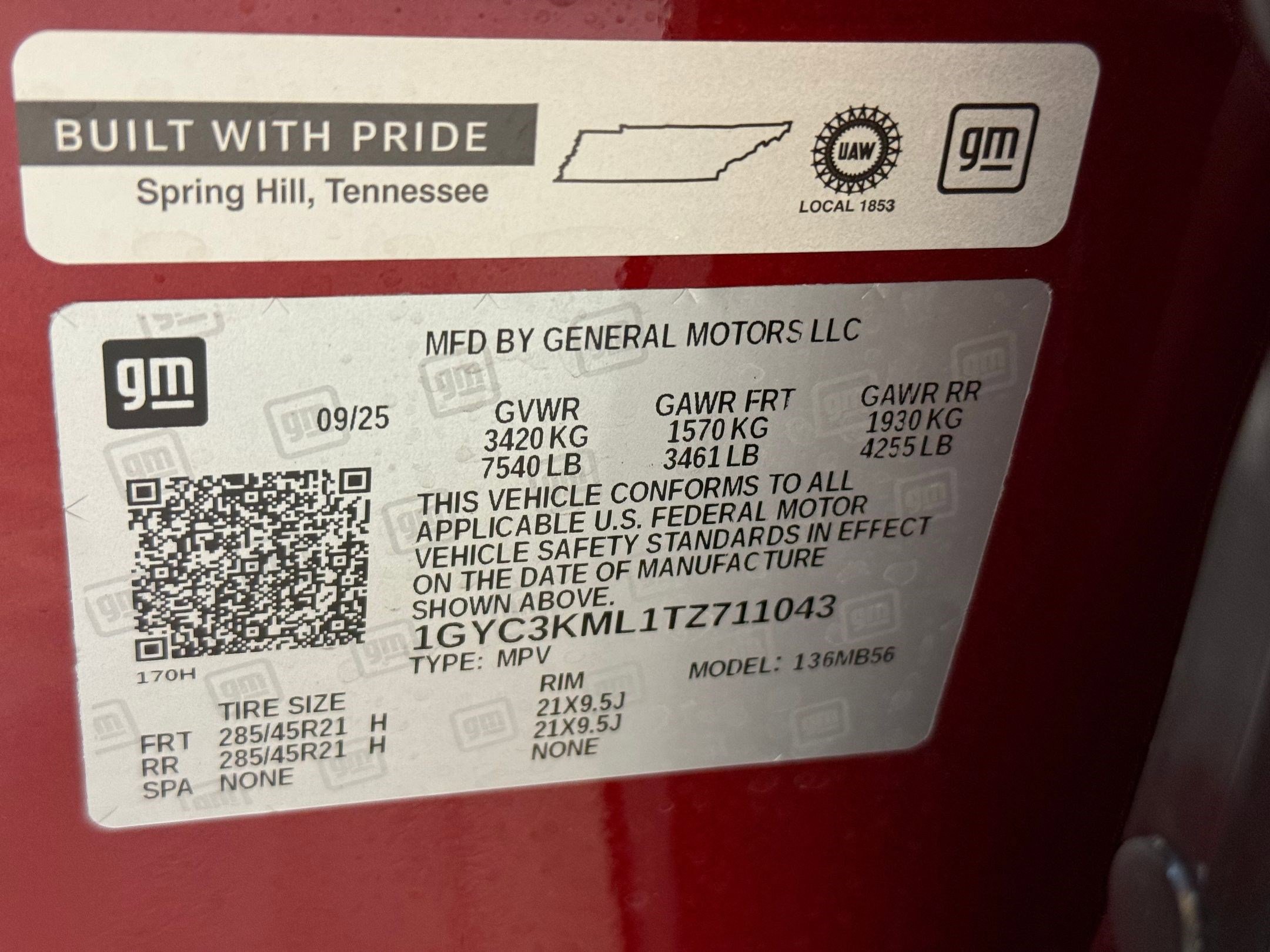 New 2026 Cadillac Vistiq Luxury w/ LPO, Floor Liner Package image 21