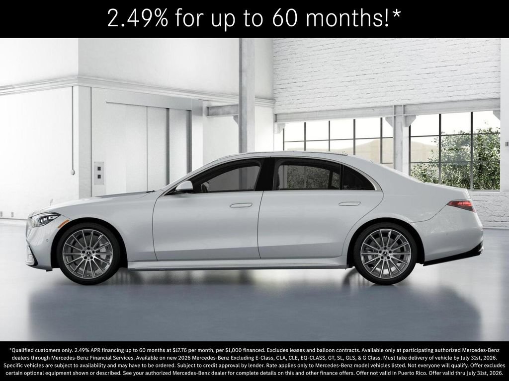 New 2026 Mercedes-Benz S 580 4MATIC Sedan image 34