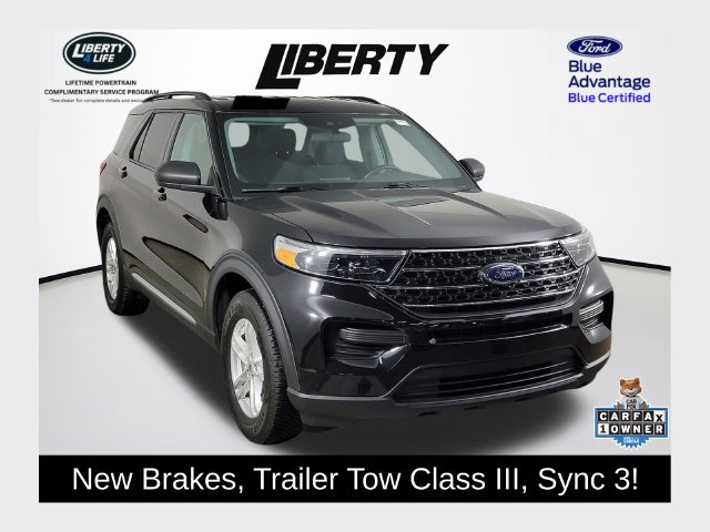 Certified 2021 Ford Explorer XLT w/ Class III Trailer Tow Package AWD/4WD 360° Tour