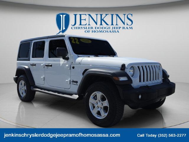 Used 2022 Jeep Wrangler Unlimited Sport AWD/4WD image 11