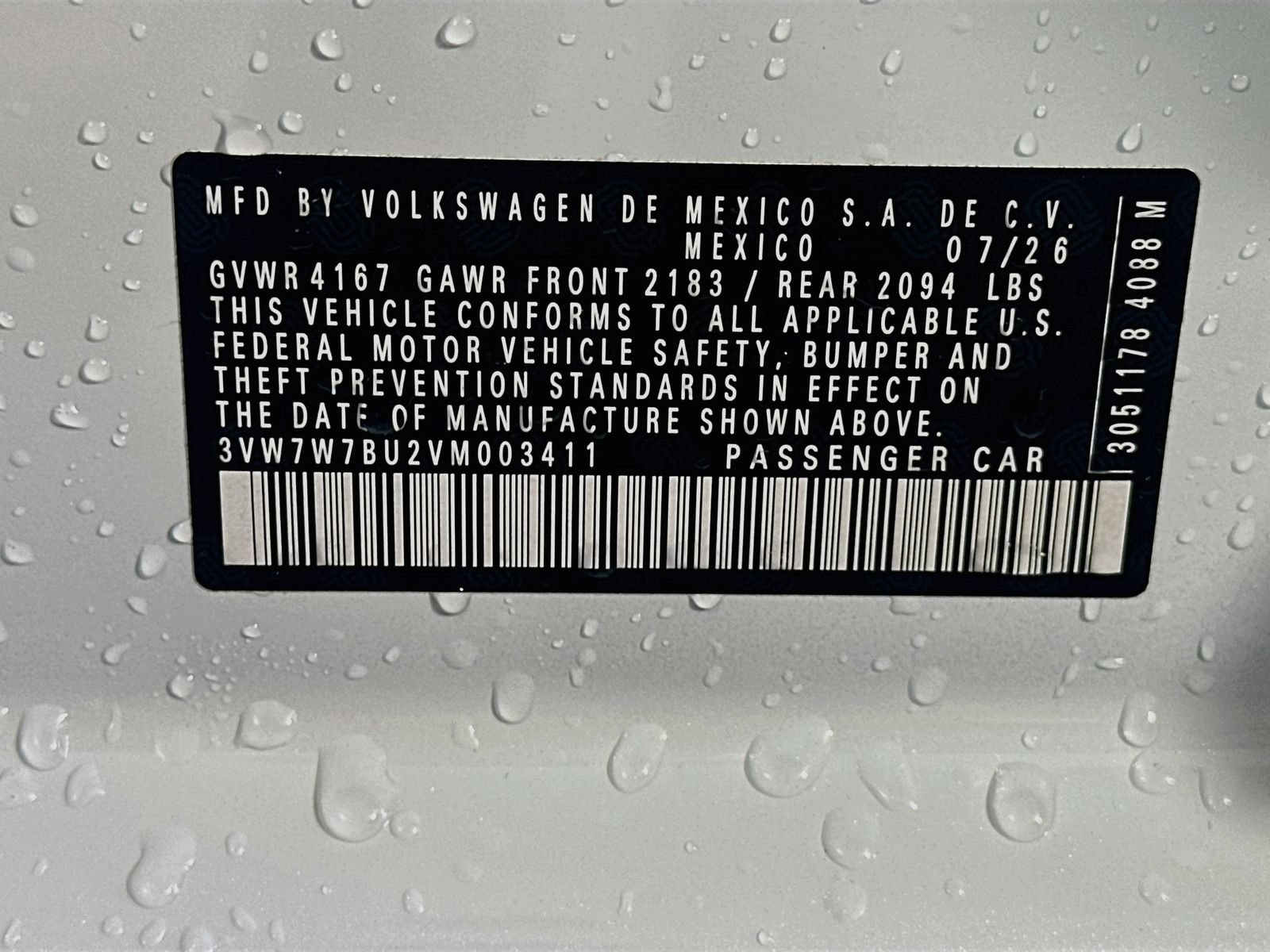 New 2027 Volkswagen Jetta SE FWD image 31